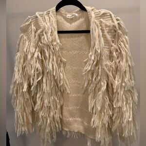 Vici Fringe Knit Cardigan